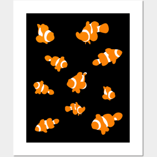 Clown Fish Aquarium Posters and Art